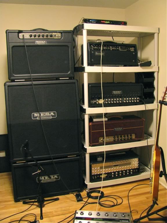 Mark V Combo on a 2x12 Mesa Boogie Amp Forum